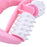 Plastic Massage Roller - 2-Roller Manual Design for Cellulite & Muscle Pain Relief