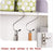 Strong stainless steel S-shaped hooks for reliable hanging solutions.
