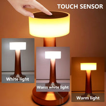 Touch Control Metal LED Desk Lamp – USB Rechargeable & Dimmable