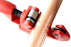 Tubing pipe cutter with measurement markings