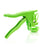 Handheld egg cracker with separator.