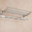 Stainless Steel Folding Towel Rack Cum Towel Bar 18 Inch