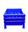 Three-piece plastic rack organizer for versatile storage