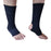 Ankle Compression Support Joint Pain Relief, Sprains, Tendonitis Reduce, For Men & Women - 1 Pair (Blue) (Large - Delux)