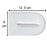 Icing smoother tool with ergonomic handle for easy use