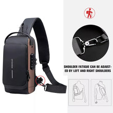 USB Charging Anti-Theft Shoulder Sling – Waterproof Sports Backpack