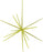 3D Gold Star Hanging Decoration Star, Acrylic Look  Hanging Luminous Star for Windows, Home, Garden Festive Embellishments for Holiday Parties Weddings Birthday Home Decoration (Medium)