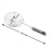 Oil strainer with large capacity for easy draining