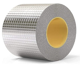 High-Temperature Heat Reflective Aluminum Foil Duct Tape Roll – Self-Adhesive, Insulation & Water-Resistant (1 Pc, 796 gm)