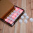 Red LED tealight candles pack of 24
