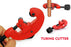 Tubing pipe cutter with detailed view