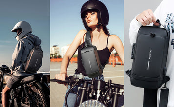 USB Charging Anti-Theft Shoulder Sling – Waterproof Sports Backpack