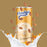 Milkshake bottle with scotch ice cream