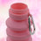Foldable Water Bottle, Silicone Leak Proof Portable Sports Travel Water Bottle for Outdoor, Gym, Hiking (1 Pc / 24 cm Foldable)
