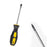 Multicolor slotted screwdriver with handle