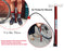 Heavy-duty steel air pump for efficient and reliable inflation.