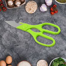 Multifunction Kitchen Tool Set – Stainless Steel & Plastic Knife and Scissors