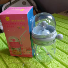 Whale Spray Sippy Cup (1 Pc): Straw, Lid, Spill-Proof, Fun Water Play