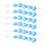 Pack of 6 small loofah sponges, ideal for easy body scrubbing.