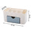 Makeup organizer box with a sleek design and ample storage space
