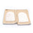 Protective knee pads with sponge padding for kneeling activities