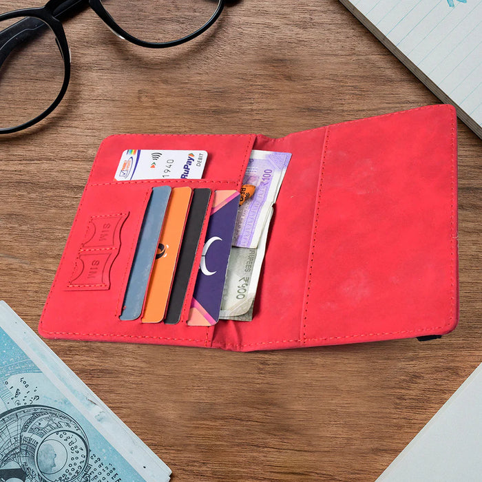Premium Multifunction Travel Passport Holder & Organizer Wallet