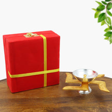 Swastik Akhand Jyoti Diya – Traditional Pooja Lamp