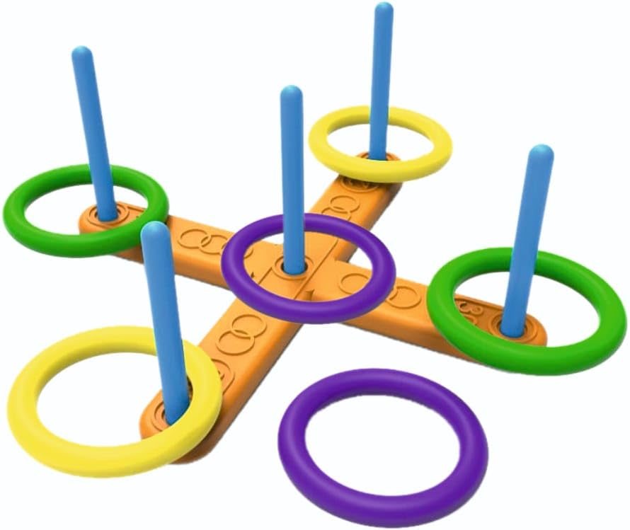 Ring Toss Game Indoor Outdoor Fun Ring Game 13 Pcs