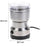 MAXTOP Mini Electric Grinder | Stainless Steel | 10s Fast Grinding | Multifunction For Spices