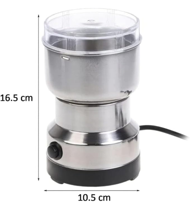 MAXTOP Mini Electric Grinder | Stainless Steel | 10s Fast Grinding | Multifunction For Spices