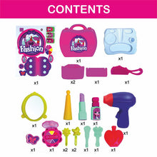 3-in-1 Kids Pretend Play Combo – Makeup, Doctor & Kitchen Set
