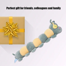 TOYTALES Caterpillar Plush Toy – Soft Stuffed Cartoon Hug Pillow for Kids