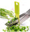 Stainless steel herb scissors with 5 blades for easy cutting