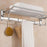 Stainless Steel Folding Towel Rack Cum Towel Bar 18 Inch