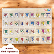 Todfod Alphabet & Number Puzzle – Wooden Learning Toy