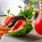 Fruit and vegetable corer and slicer, stainless steel melon cutter