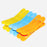Double pin plastic clips in multicolour for strong cloth holding.