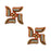 Decorative Swastik Sticker (2Pc Set)
