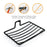 Convenient wall soap holder rack for maintaining a clutter-free bathroom.