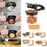 Time-saving 5 in 1 dicer for fast food preparation.