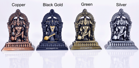 Panchmukhi Hanumanji Statue  [size: 5 inch]
