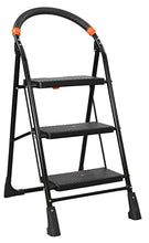 Portable 3-Step Home Ladder – Stable, Anti-Slip Design