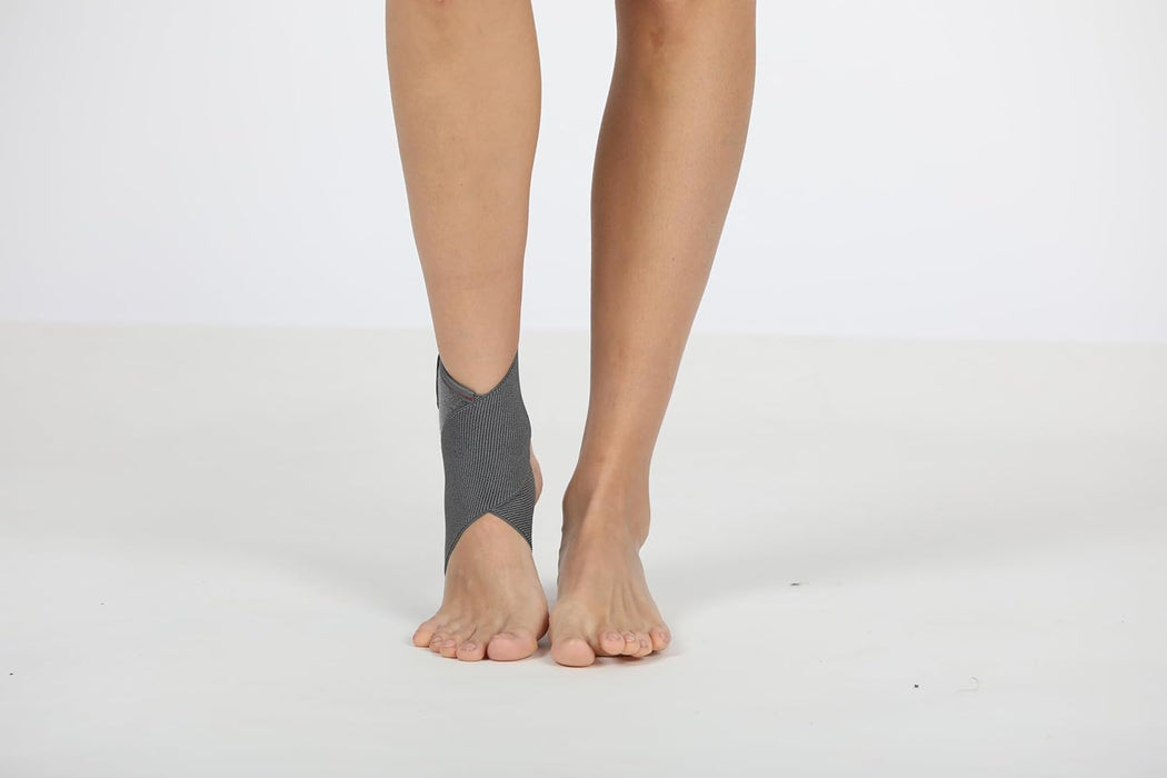 Ankle Binder -Pain Relief, Joint Stability & Compressive Support | Ankle Support  (Large, 9.6 - 10.8 INCHES)