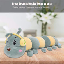 TOYTALES Caterpillar Plush Toy – Soft Stuffed Cartoon Hug Pillow for Kids