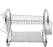 Rectangle dish rack with stainless steel and drip tray