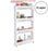 4-layer organizer rack for efficient storage
