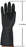 Durable cleaning gloves made from natural gum rubber.