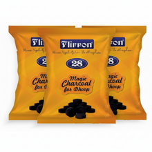 FLIRRON Magic Charcoal Burning Tablets for Dhoop - COMBO OF 3 (10 Tablets EACH Pouch)