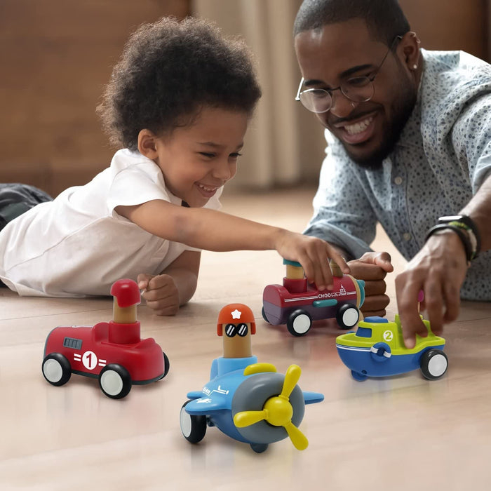 Top Gear Car Friction Powered Press and Go Toy Car 1 PCS