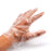 Gloves in use
